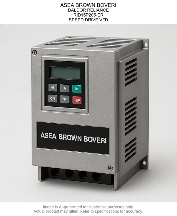 RID15P205-ER.webp ASEA BROWN BOVERI; BALDOR RELIANCE; RID15P205-ER; SPEED DRIVE Variable Frequency Drive
