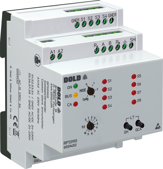 DOLD 0065580: RP5990PC DC24V Common Alarm Annunciator