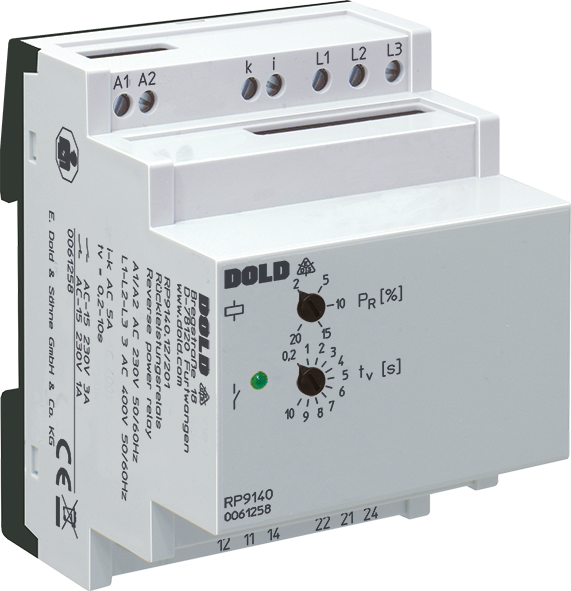 RP9140_600x600.png DOLD 0064269: RP9140.12/200 UNAC230V 5A UHAC230V Reverse power monitoring