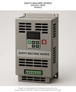 SANYO MACHINE WORKS; SDN-SP3-180SB; SPINDLE