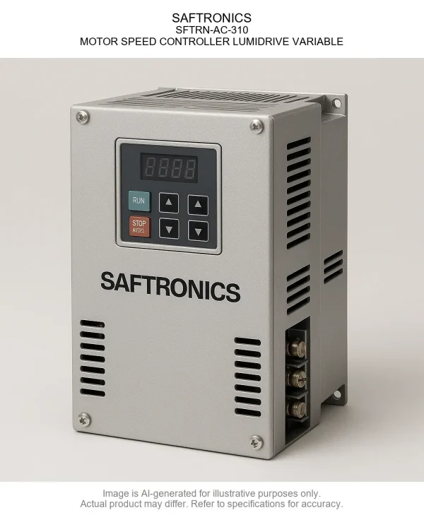 SAFTRONICS; SFTRN-AC-310; MOTOR SPEED CONTROLLER LUMIDRIVE VARIABLE