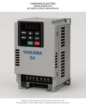 YASKAWA ELECTRIC; SGDM-A5ADA-RY3; AC SERVO DRIVE SERVOPACK