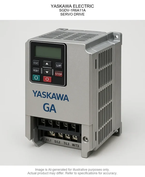 YASKAWA ELECTRIC; SGDV-1R6A11A; SERVO DRIVE
