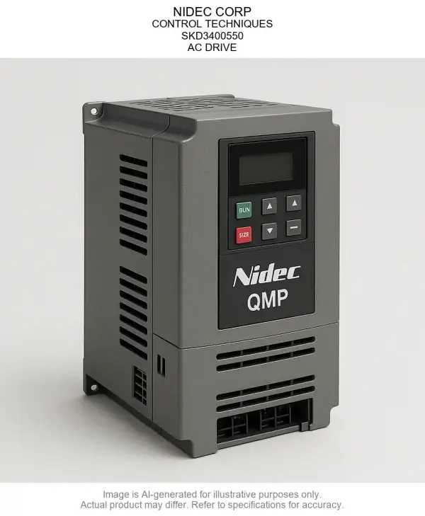 NIDEC CORP; CONTROL TECHNIQUES; SKD3400550; AC DRIVE