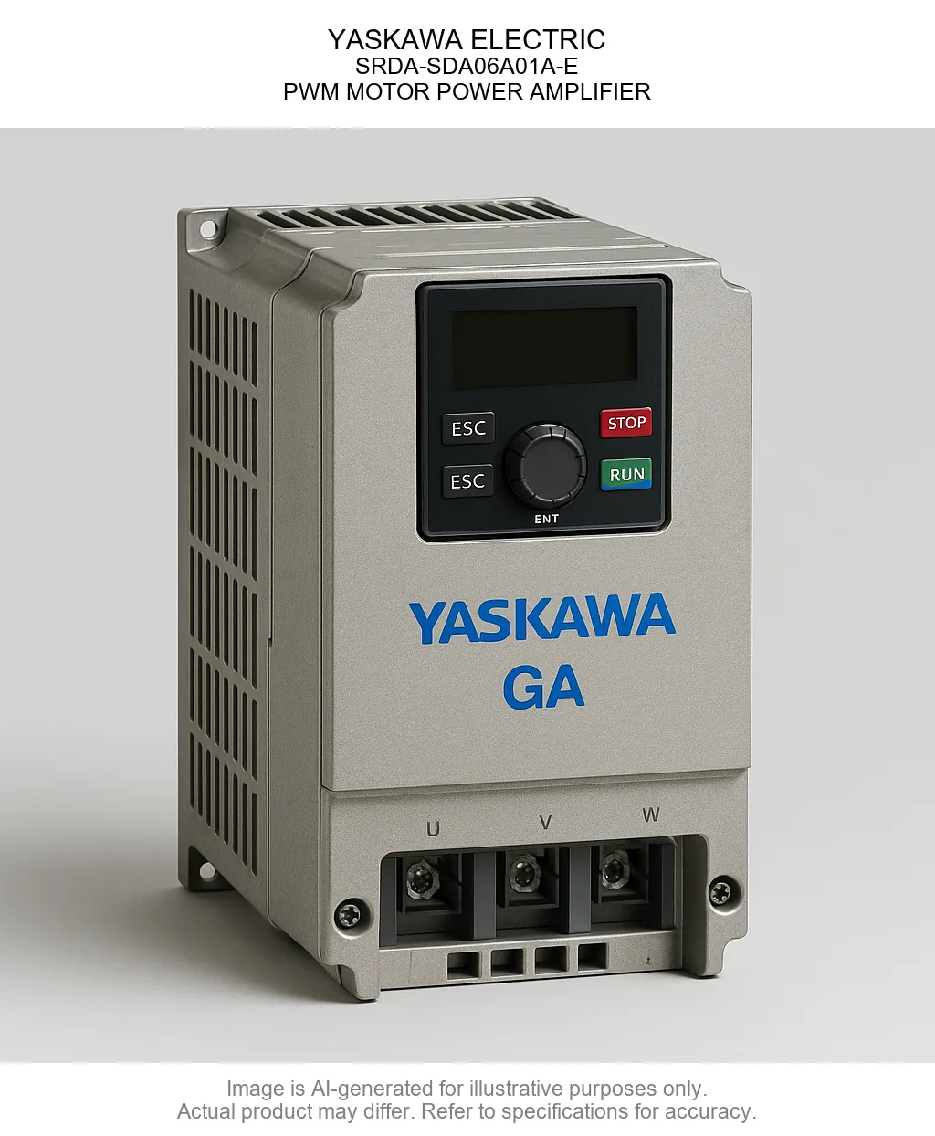 YASKAWA ELECTRIC; SRDA-SDA06A01A-E; PWM MOTOR POWER AMPLIFIER