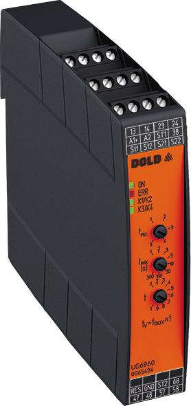 DOLD 0067815: UG6960.04PS/400/61 DC24V 300M Multifunctional safety timer with instantaneous contacts