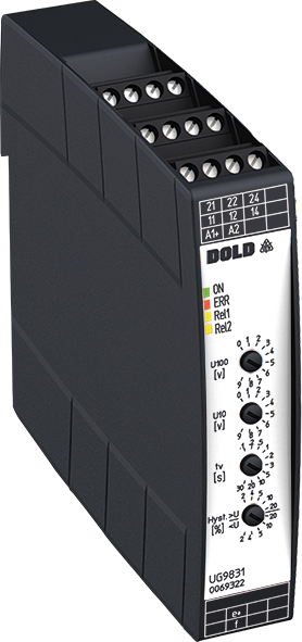 DOLD 0069323: UG9831.12/100 DC20-1000V UH=DC24V DC voltage relay