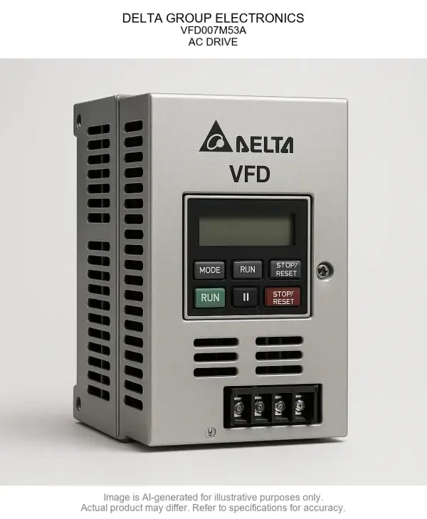 DELTA GROUP ELECTRONICS; Variable Frequency Drive007M53A; AC DRIVE