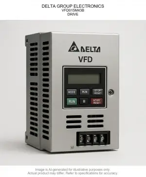 DELTA GROUP ELECTRONICS; Variable Frequency Drive015M43B; DRIVE