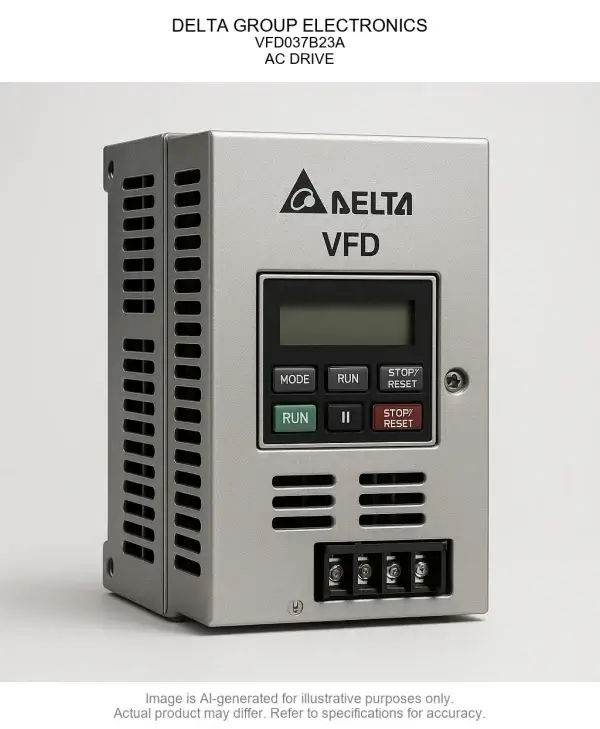 DELTA GROUP ELECTRONICS; Variable Frequency Drive037B23A; AC DRIVE
