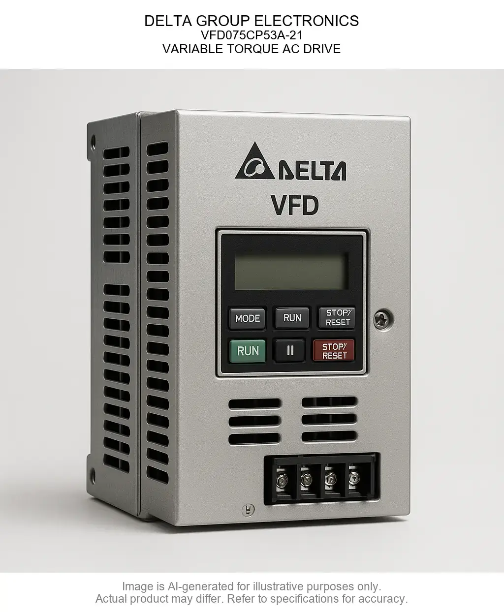 DELTA GROUP ELECTRONICS; Variable Frequency Drive075CP53A-21; VARIABLE TORQUE AC DRIVE