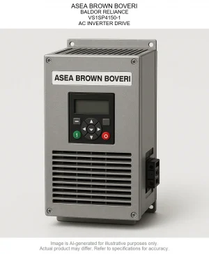 ASEA BROWN BOVERI; BALDOR RELIANCE; VS1SP4150-1; AC INVERTER DRIVE