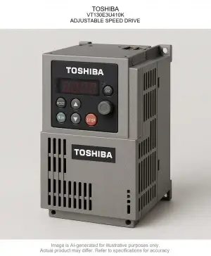TOSHIBA; VT130E3U410K; ADJUSTABLE SPEED DRIVE