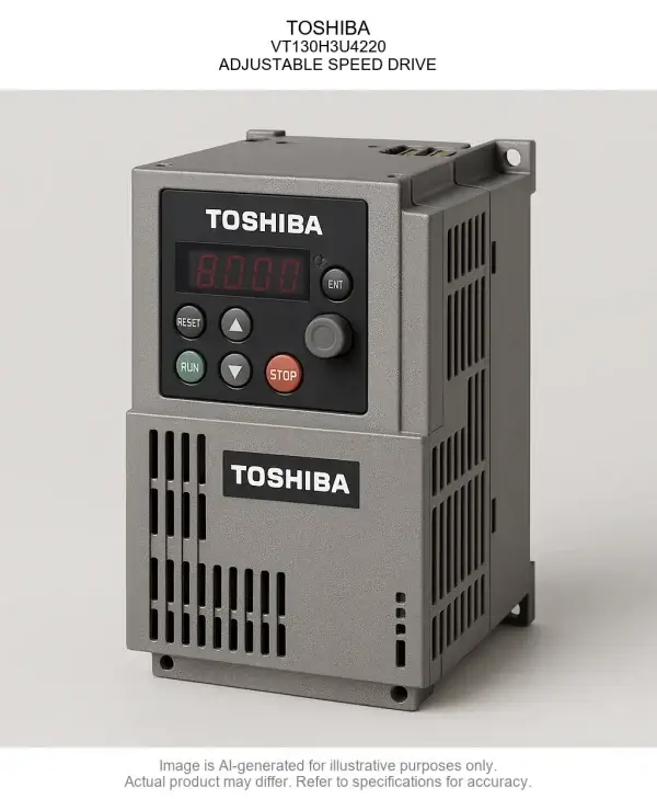 TOSHIBA; VT130H3U4220; ADJUSTABLE SPEED DRIVE