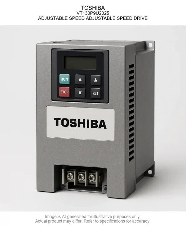 VT130P9U2025.webp TOSHIBA; VT130P9U2025; ADJUSTABLE SPEED ADJUSTABLE SPEED DRIVE