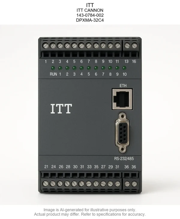 ITT; ITT CANNON; 143-0784-002; DPXMA-32C4