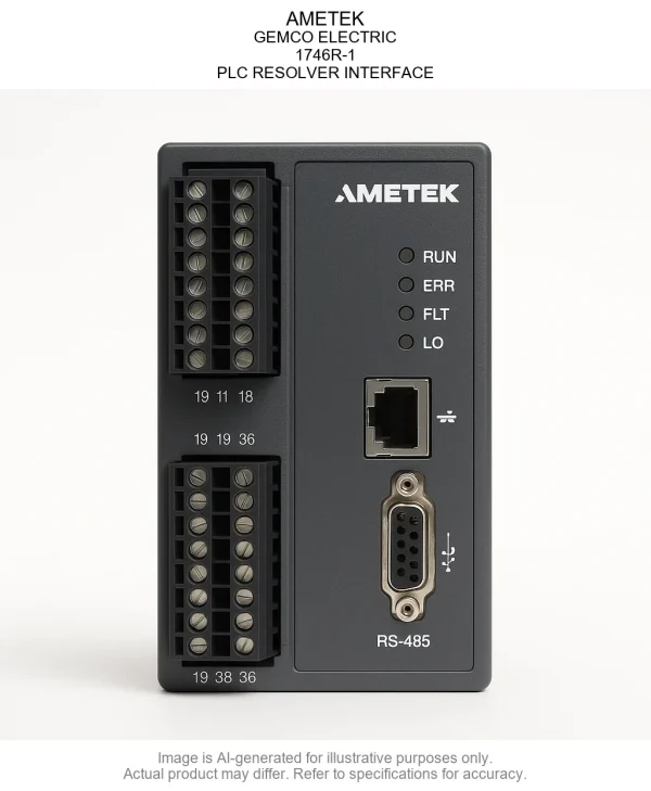AMETEK; GEMCO ELECTRIC; 1746R-1; PLC RESOLVER INTERFACE