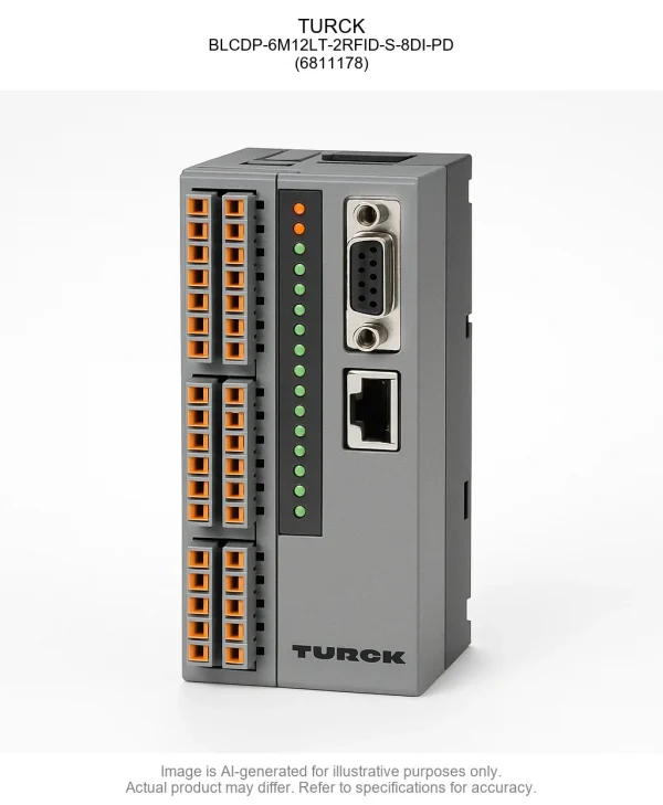 TURCK; BLCDP-6M12LT-2RFID-S-8DI-PD; (6811178)