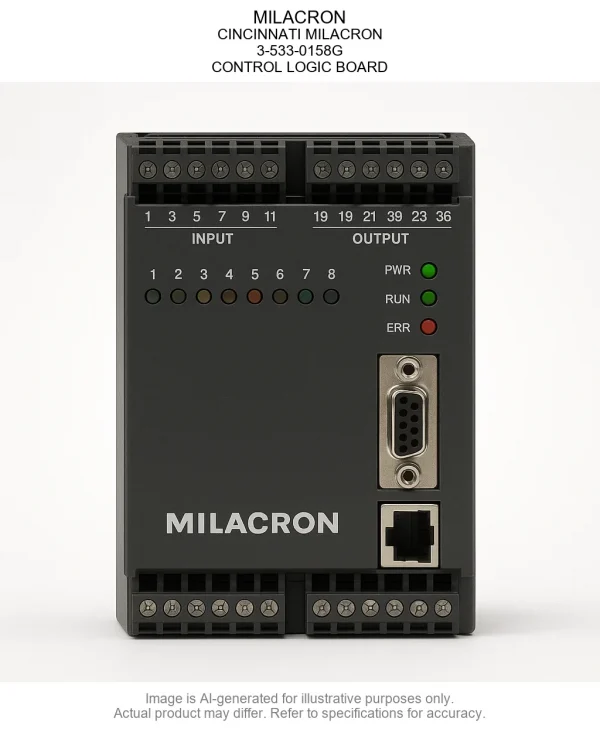 MILACRON; CINCINNATI MILACRON; 3-533-0158G; CONTROL LOGIC BOARD