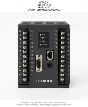 HITACHI; HITACHI SEIKI; AB12C-0106; OPERATOR PANEL KEYBOARD