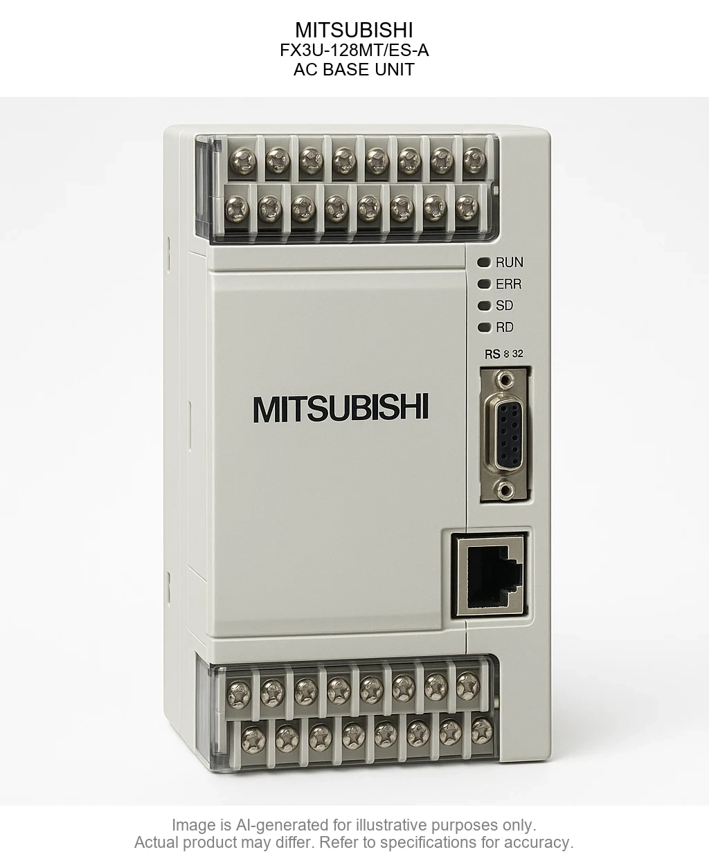 MITSUBISHI; FX3G-40MT/ES; AC BASE UNIT