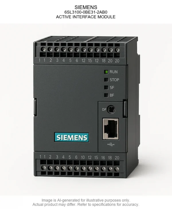 SIEMENS; 6SL3100-0BE31-2AB0; ACTIVE INTERFACE MODULE