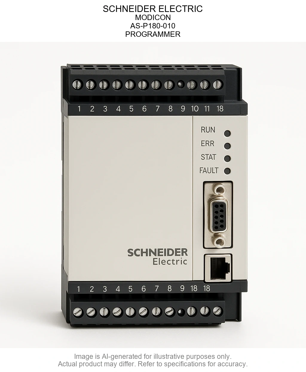 SCHNEIDER ELECTRIC; MODICON; AS-P180-010; PROGRAMMER