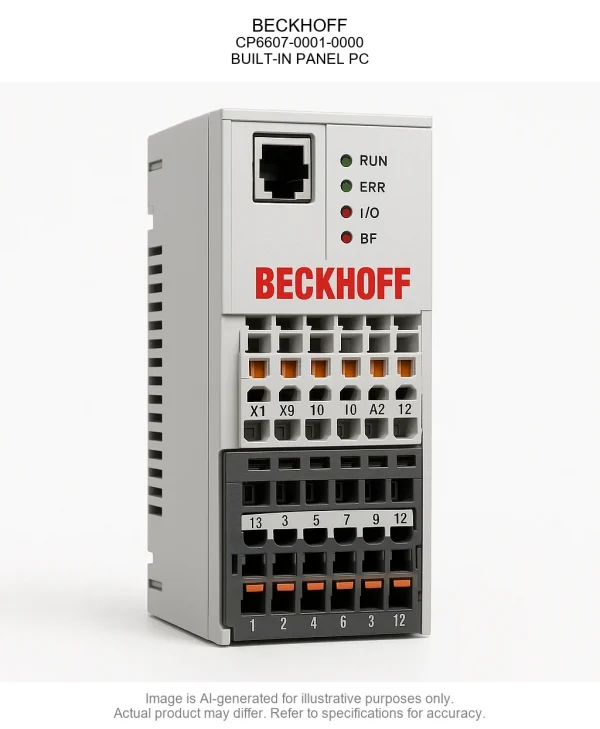 BECKHOFF; CP6607-0001-0000; BUILT-IN PANEL PC