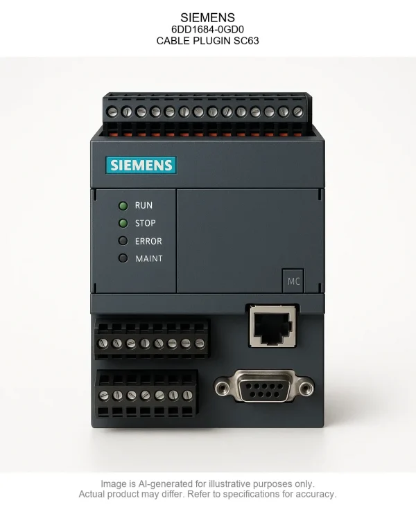 SIEMENS; 6DD1684-0GD0; CABLE PLUGIN SC63