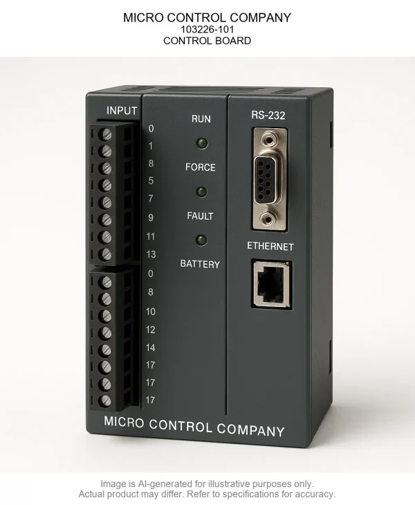 MICRO CONTROL COMPANY; 103226-100; CONTROL BOARD