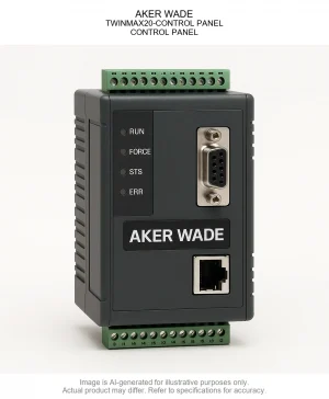 AKER WADE; TWINMAX20-CONTROL PANEL; CONTROL PANEL
