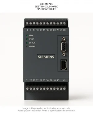 SIEMENS; 6ES7414-3XJ04-0AB0; CPU CONTROLER