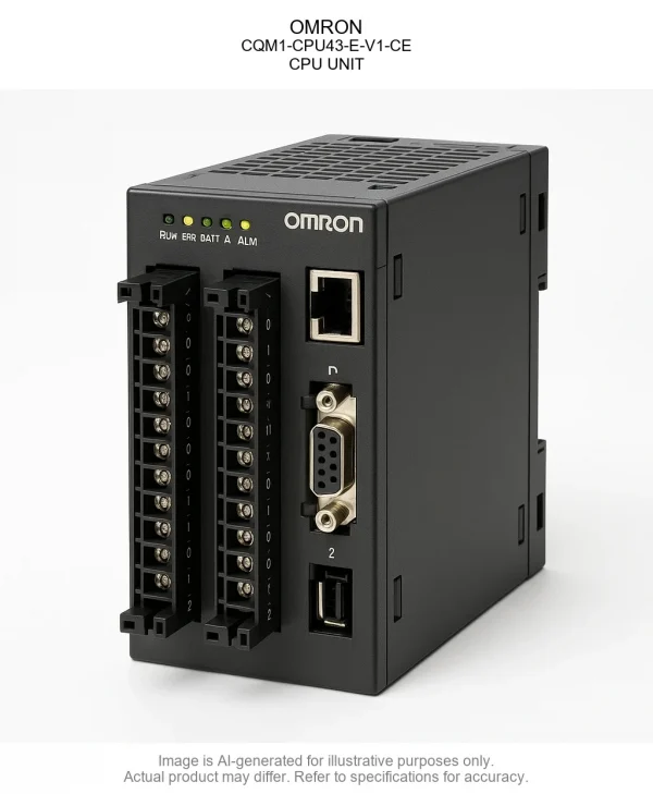 OMRON; CQM1-CPU43-E-V1-CE; CPU UNIT