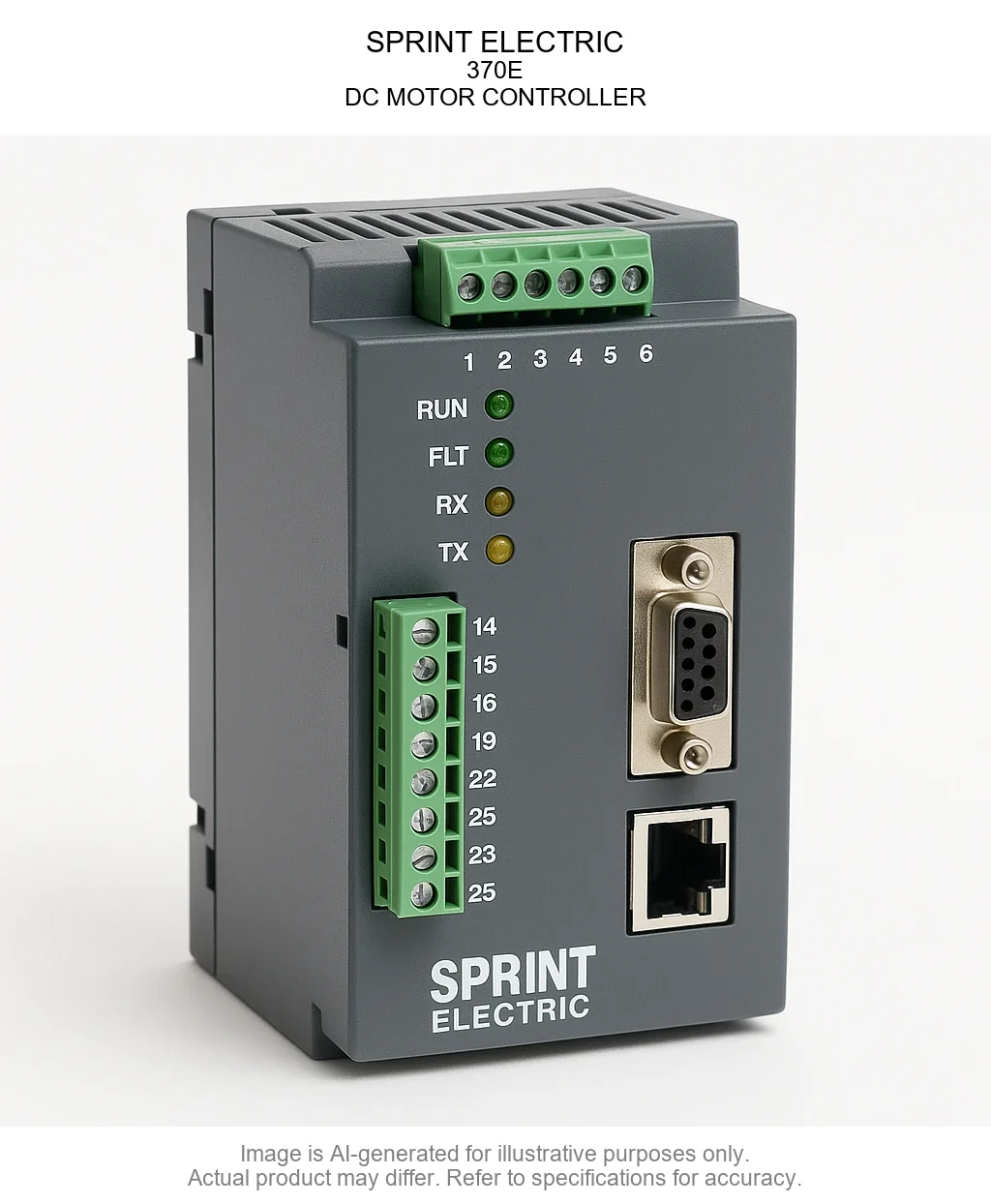 SPRINT ELECTRIC; 370E; DC MOTOR CONTROLLER