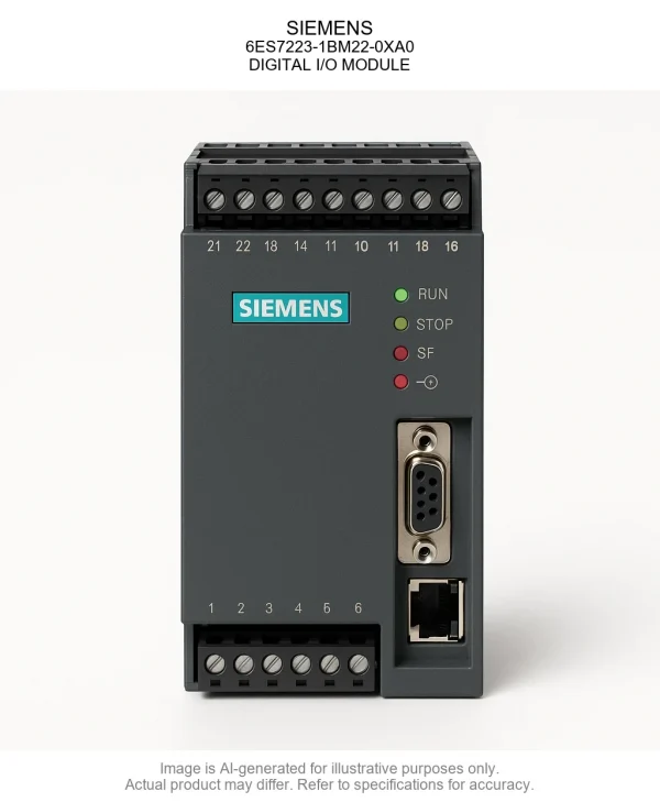 SIEMENS; 6ES7323-1BL00-0AA0; DIGITAL I/O MODULE