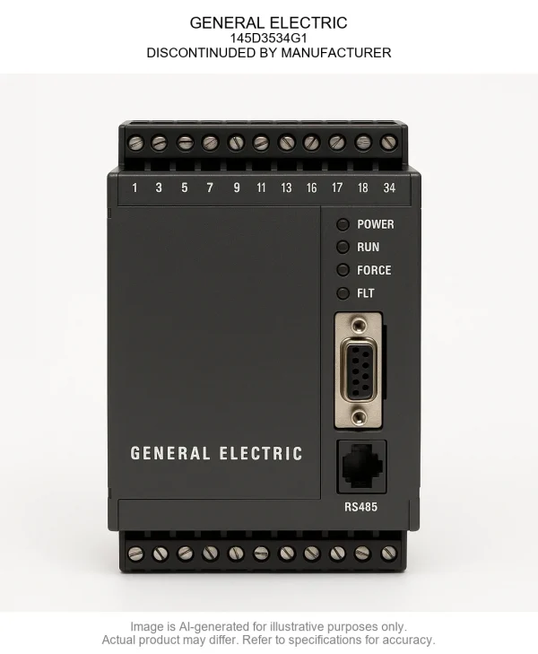 GENERAL ELECTRIC; 145D3534G1