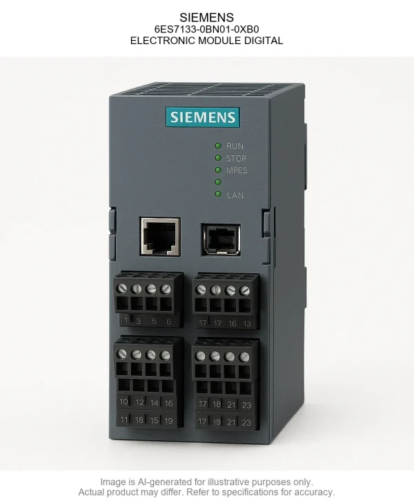 SIEMENS; 6ES7133-0BN01-0XB0; ELECTRONIC MODULE DIGITAL
