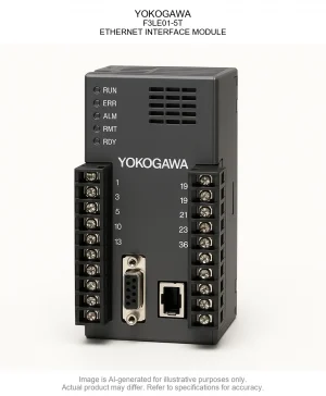 YOKOGAWA; F3LE01-5T; ETHERNET INTERFACE MODULE