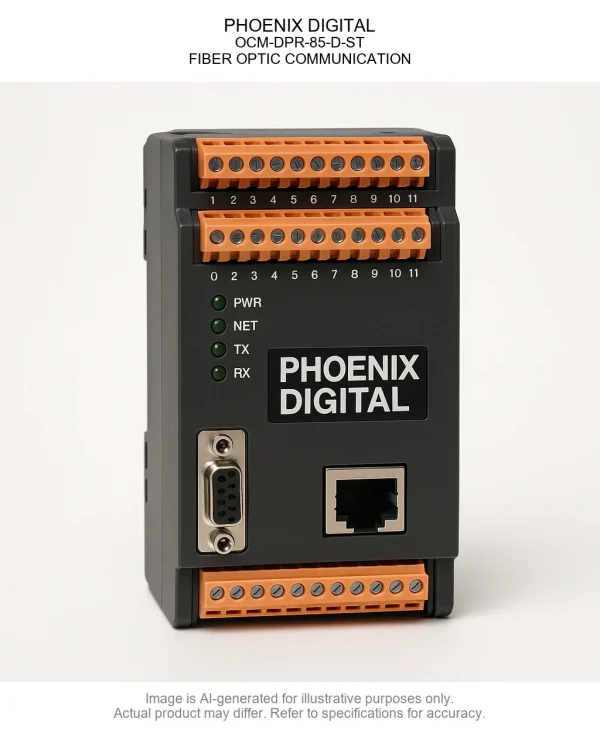 PHOENIX DIGITAL; OCM-DPR-85-D-ST; FIBER OPTIC COMMUNICATION