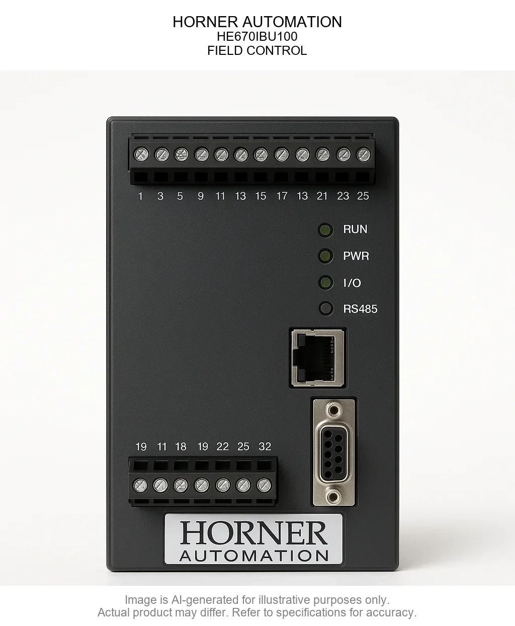 HORNER AUTOMATION; HE670IBU100; FIELD CONTROL