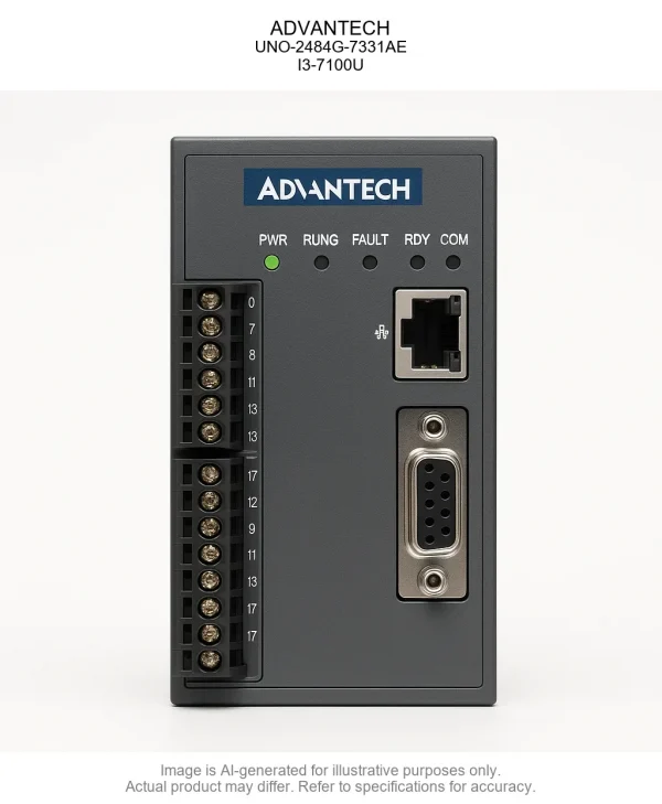 ADVANTECH; UNO-2484G-7331AE; I3-7100U