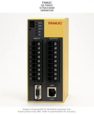 FANUC; GE FANUC; IC752CCS049; OPERATOR