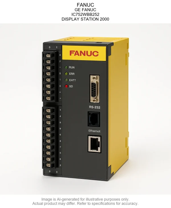 FANUC; GE FANUC; IC752WBB252; DISPLAY STATION 2000