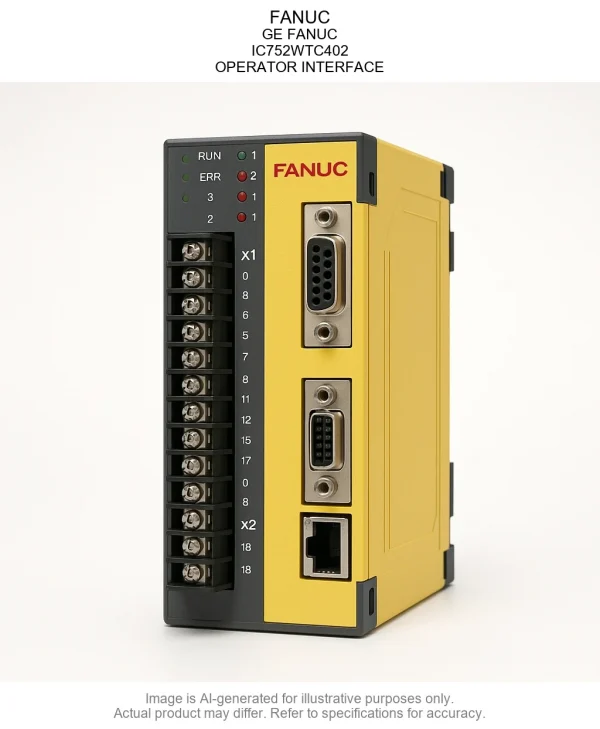FANUC; GE FANUC; IC752WTC402; OPERATOR INTERFACE