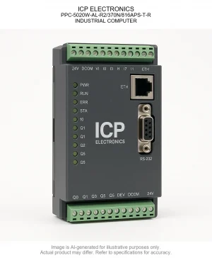 ICP ELECTRONICS; PPC-5020W-AL-R2/370N/816APS-T-R; INDUSTRIAL COMPUTER