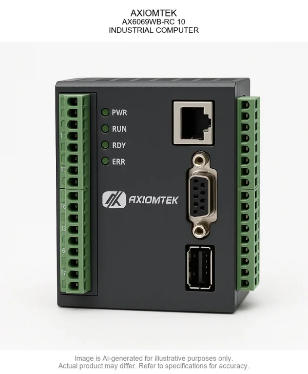AXIOMTEK; AX6069WB-RC 10; INDUSTRIAL COMPUTER