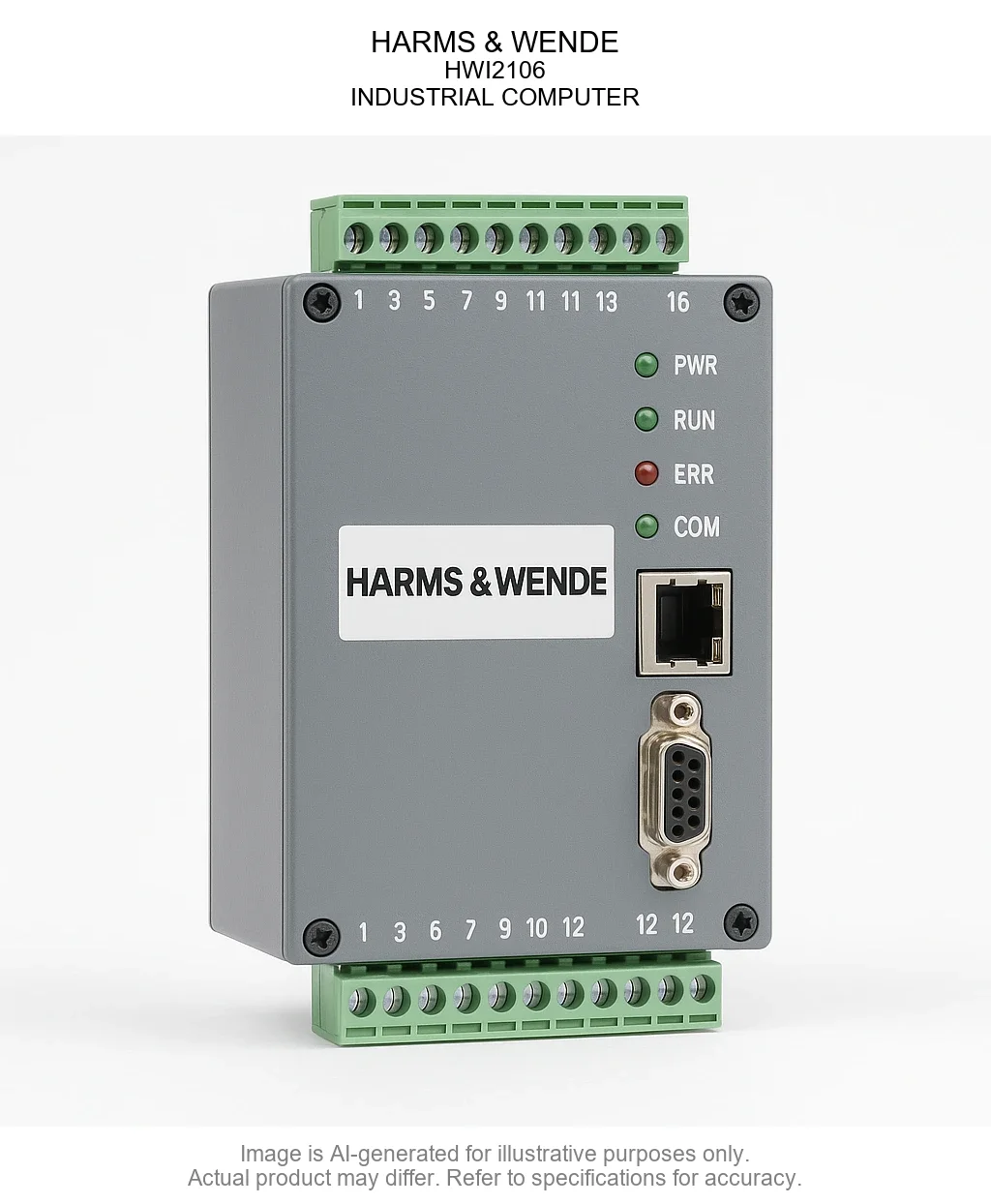 HARMS & WENDE; HWI2103; INDUSTRIAL COMPUTER