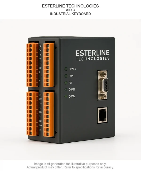 ESTERLINE TECHNOLOGIES; AID-3; INDUSTRIAL KEYBOARD