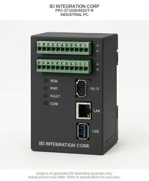 IEI INTEGRATION CORP; PPC-3712GS/8522/T-R; INDUSTRIAL PC