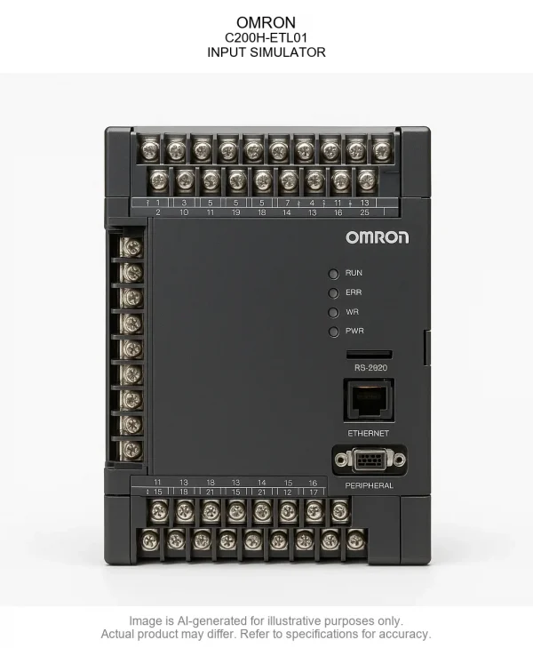 INPUT20SIMULATOR.webp OMRON; C200H-ETL01; INPUT SIMULATOR